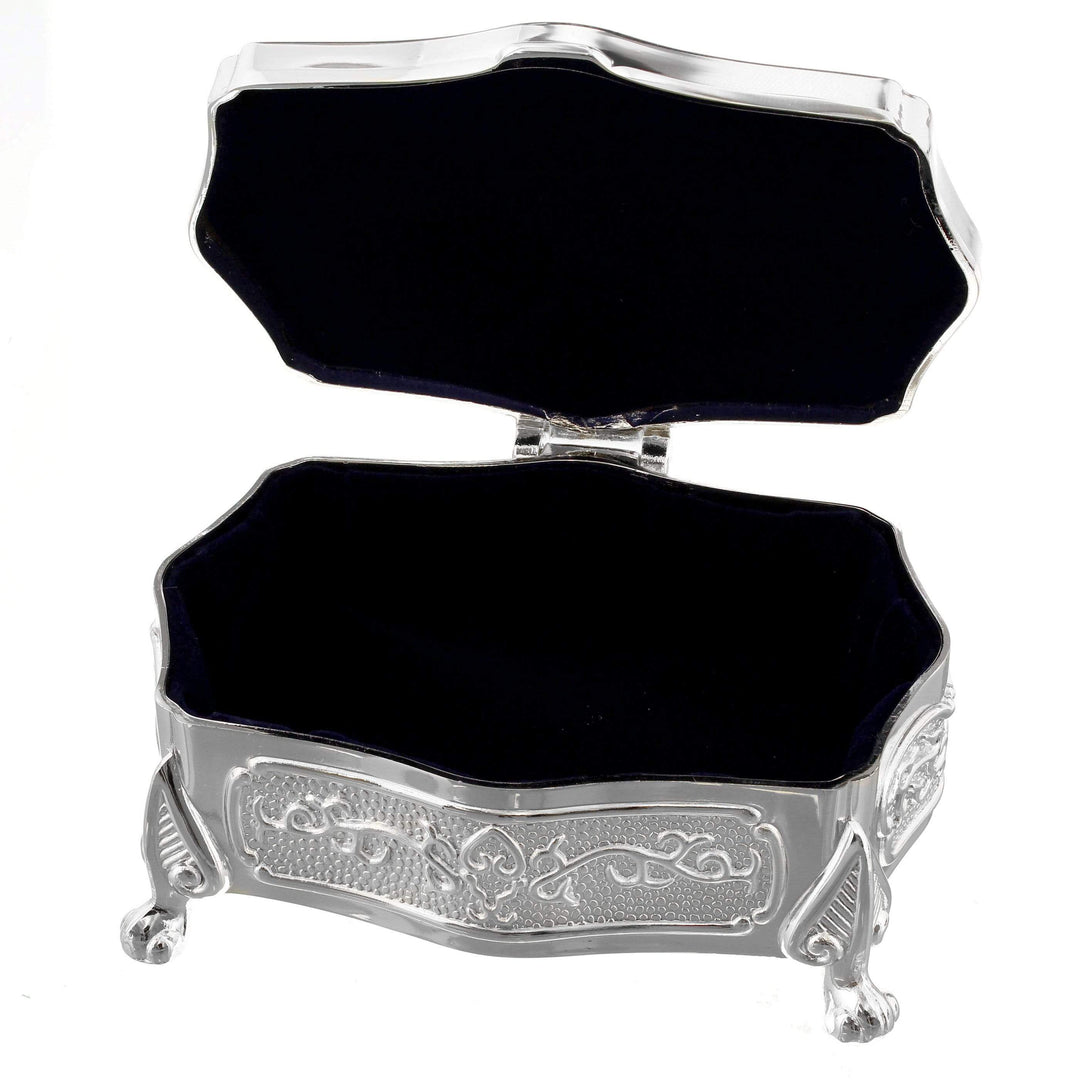 Personalised Memento Trinket, Jewellery &amp; Keepsake Boxes Personalised Small Antique Trinket Box
