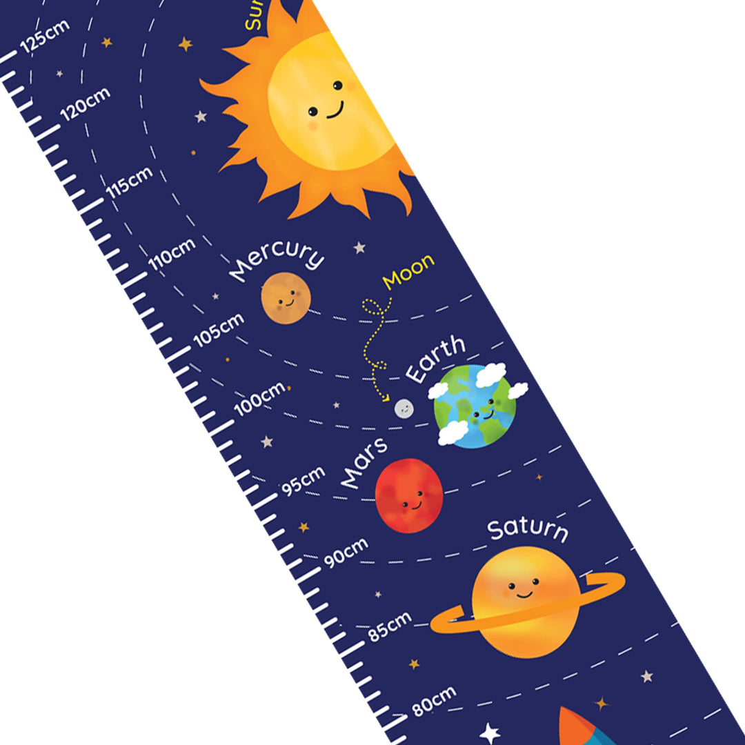 Personalised Memento Keepsakes Personalised Solar System Height Chart