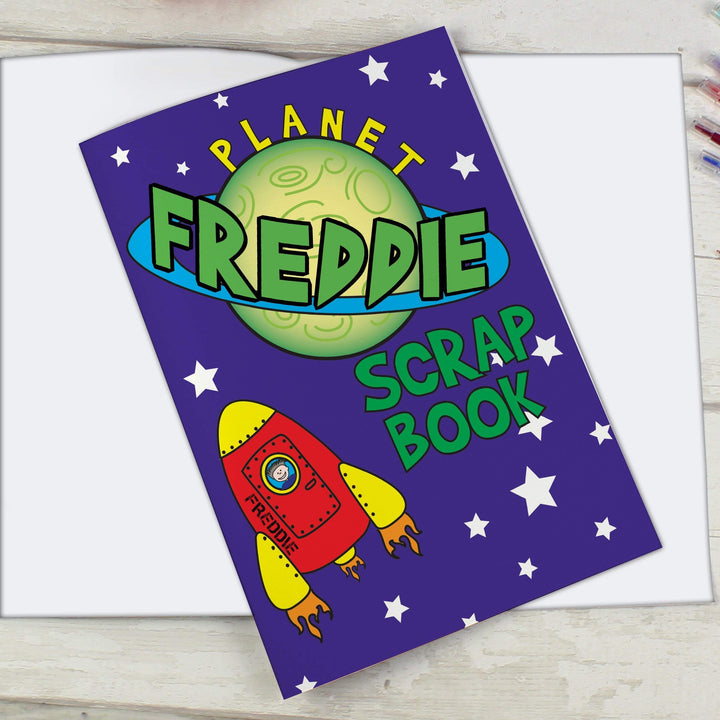 Personalised Memento Stationery &amp; Pens Personalised Space - A4 Scrapbook