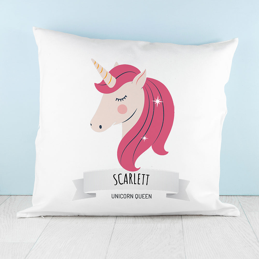 Personalised Sparkle Squad Royal Cushion Cover