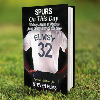 Personalised Memento Books Personalised Spurs On This Day Book