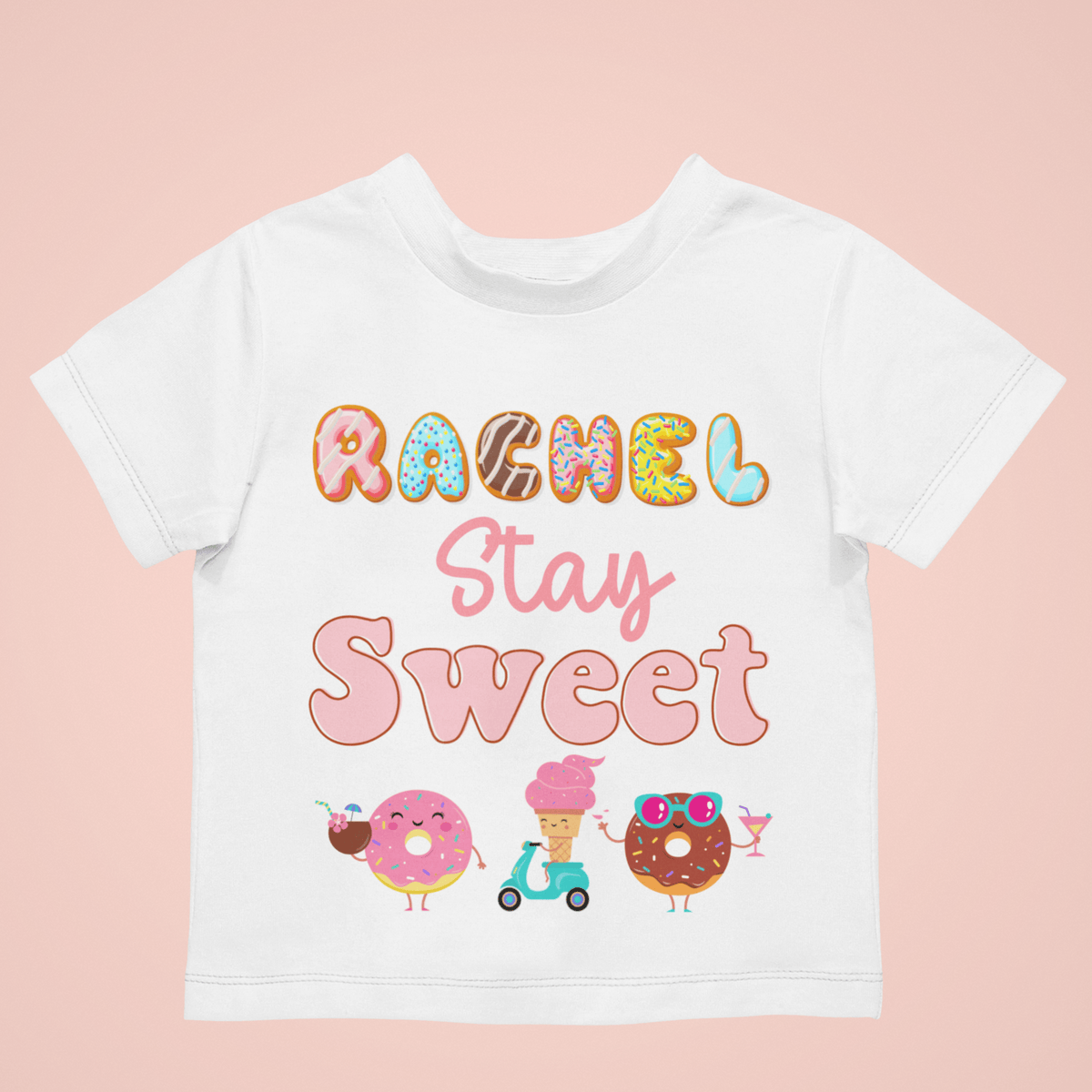 The Little Personal Shop Personalised Stay Sweet T-Shirt