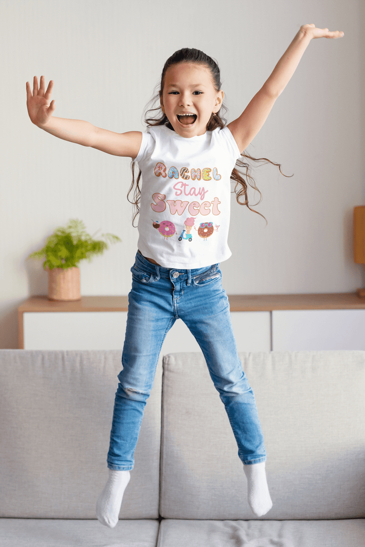 The Little Personal Shop Personalised Stay Sweet T-Shirt