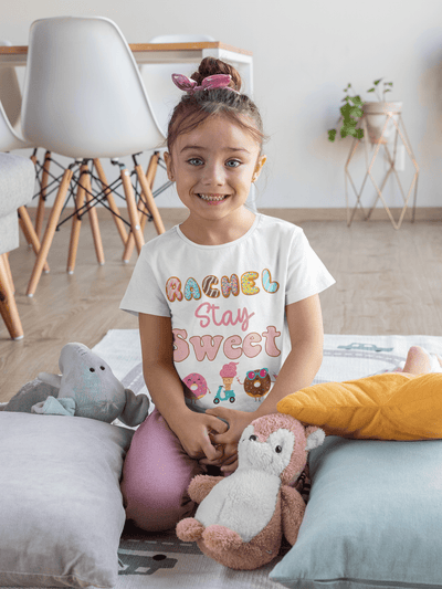 The Little Personal Shop Personalised Stay Sweet T-Shirt