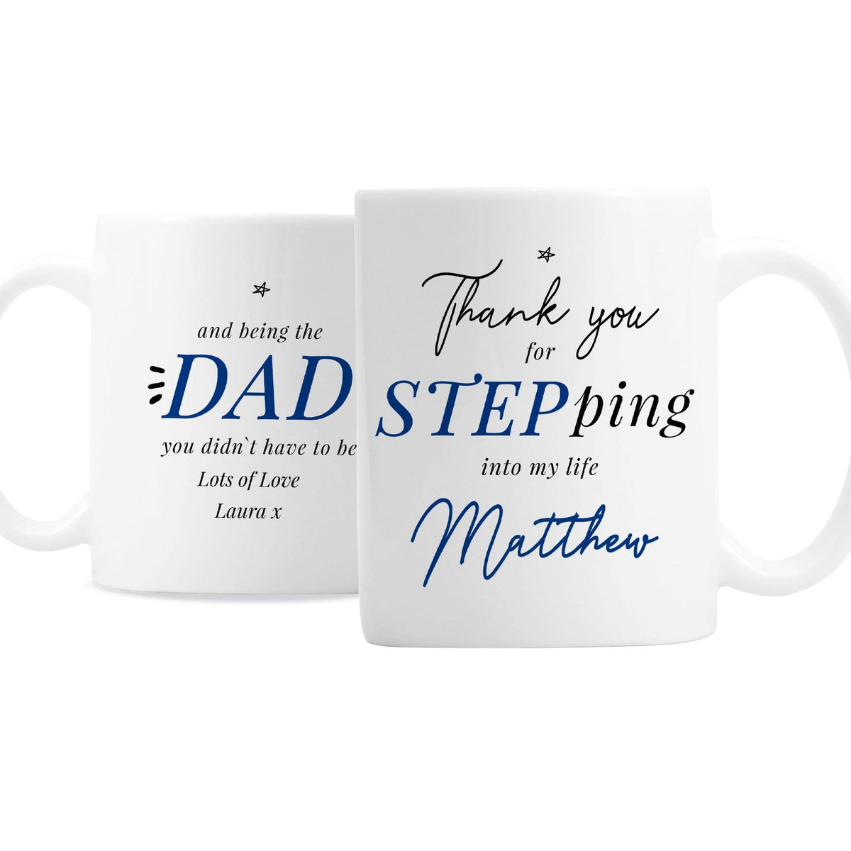 Personalised Memento Mugs Personalised Step Dad Mug