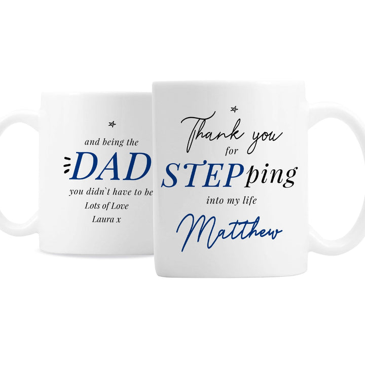 Personalised Memento Mugs Personalised Step Dad Mug