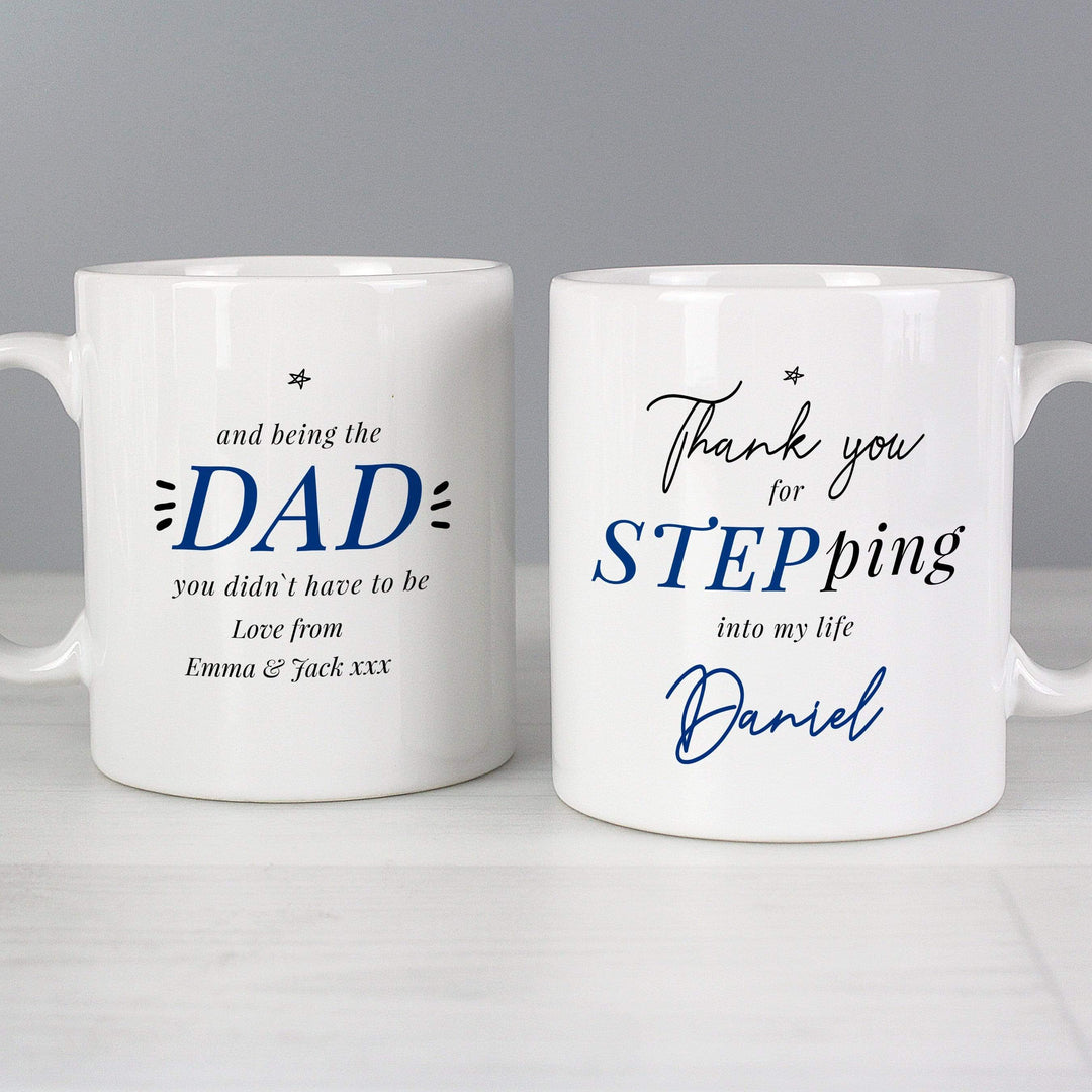 Personalised Memento Mugs Personalised Step Dad Mug