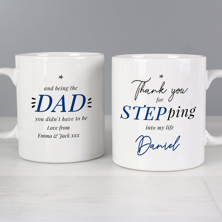 Personalised Memento Mugs Personalised Step Dad Mug