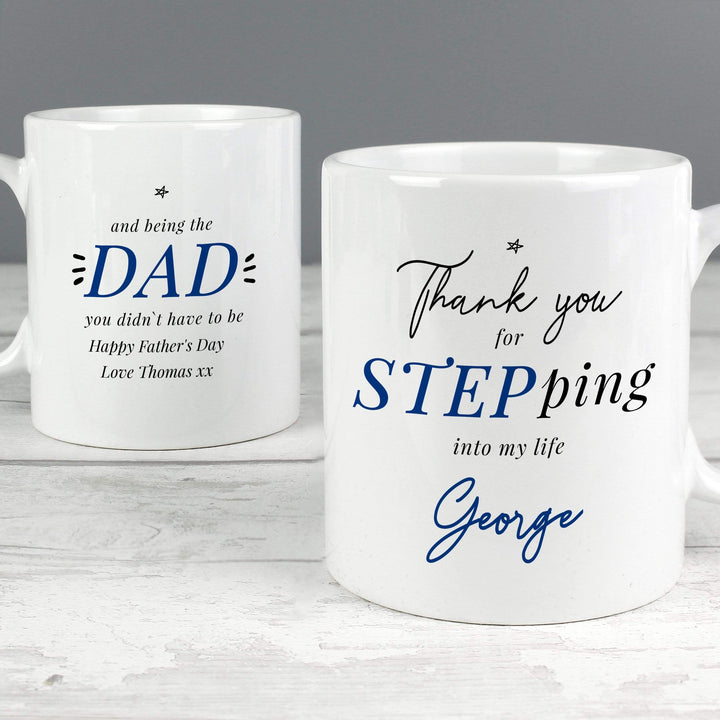 Personalised Memento Mugs Personalised Step Dad Mug