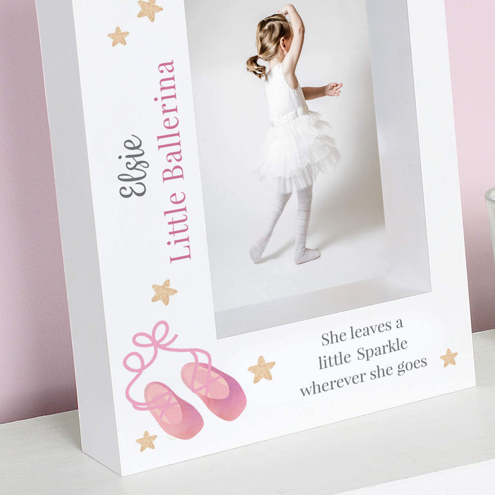 Personalised Memento Photo Frames, Albums and Guestbooks Personalised Swan Lake Ballet 7x5 Box Photo Frame