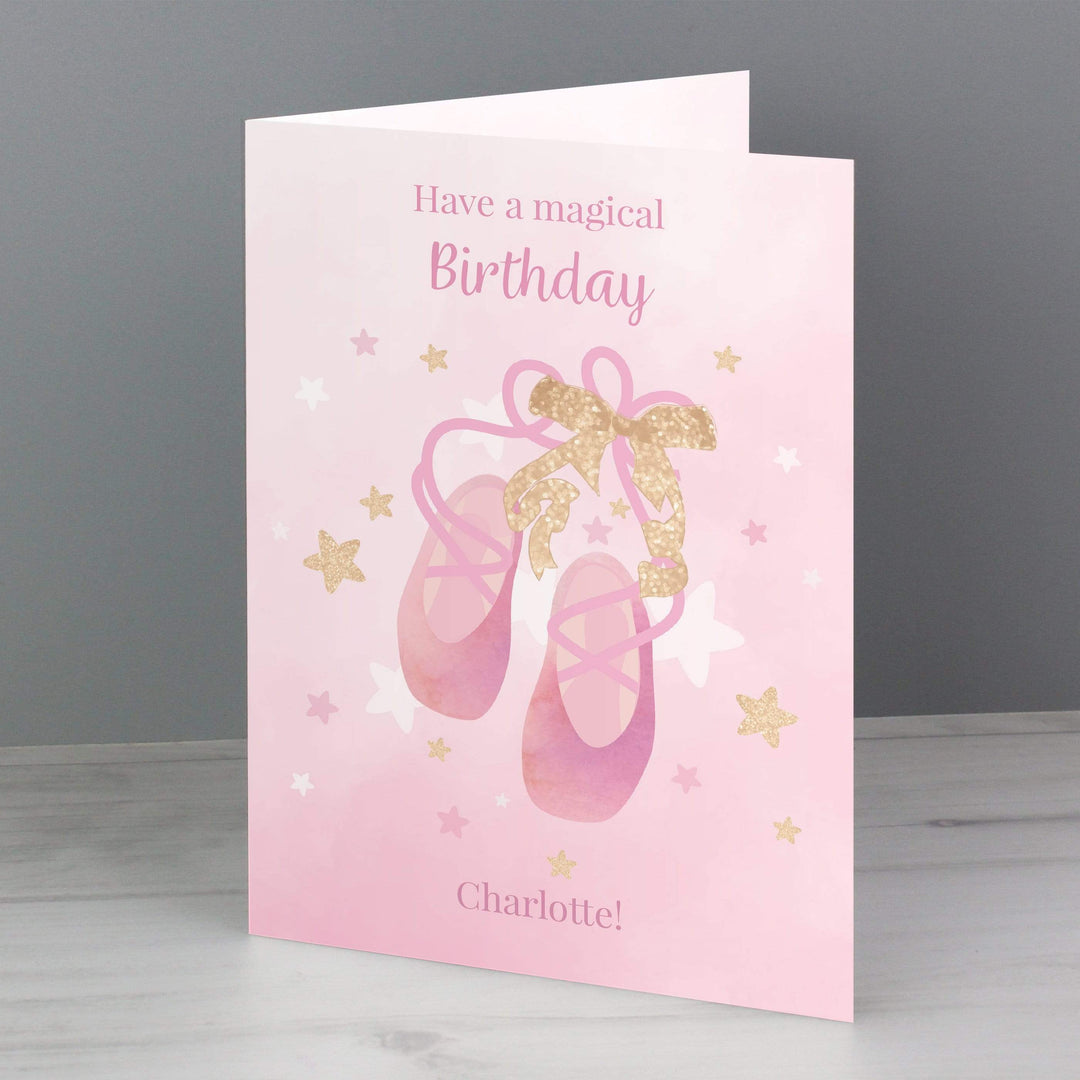 Personalised Memento Greetings Cards Personalised Swan Lake Ballet Card