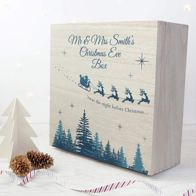 Treat Christmas Eve Boxes Personalised T'Was The Night Before Christmas Box