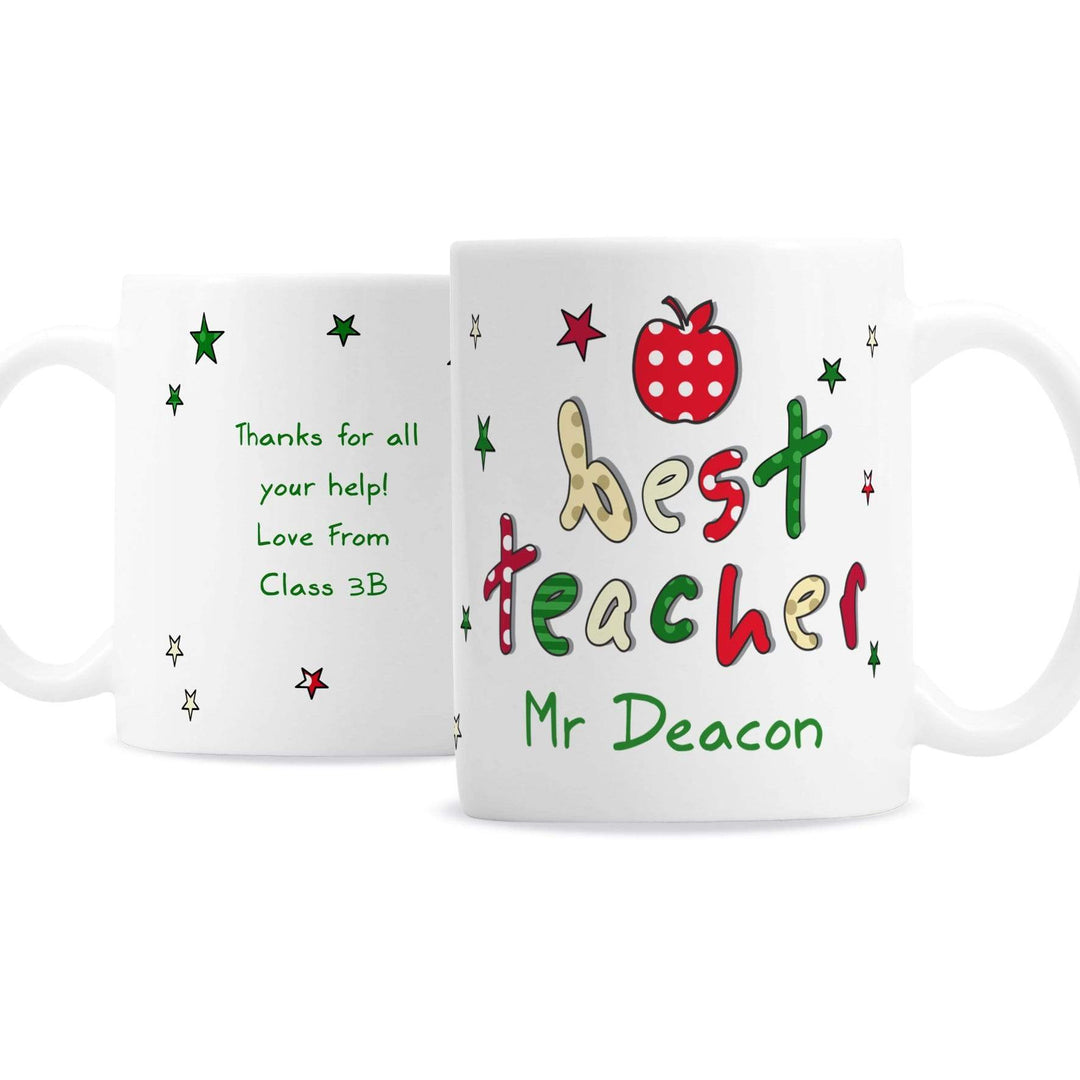 Personalised Memento Mugs Personalised Teacher Mug