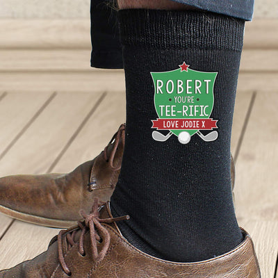 Personalised Memento Personalised Tee-Rific Mens Socks