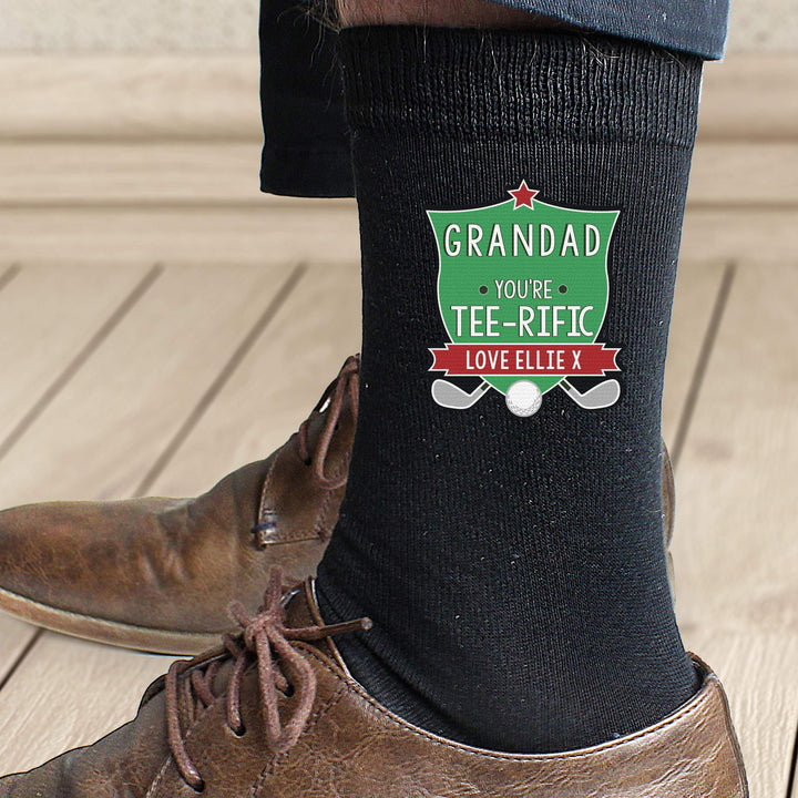 Personalised Memento Personalised Tee-Rific Mens Socks