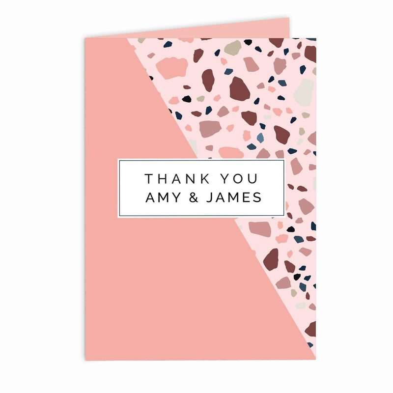 Personalised Memento Greetings Cards Personalised Thank You Card