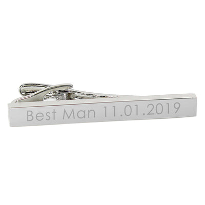 Personalised Memento Keepsakes Personalised Tie Clip