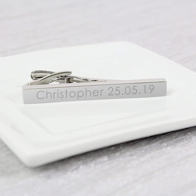 Personalised Memento Keepsakes Personalised Tie Clip