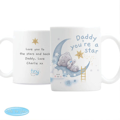 Personalised Memento Mugs Personalised Tiny Tatty Teddy Daddy Youre A Star Mug