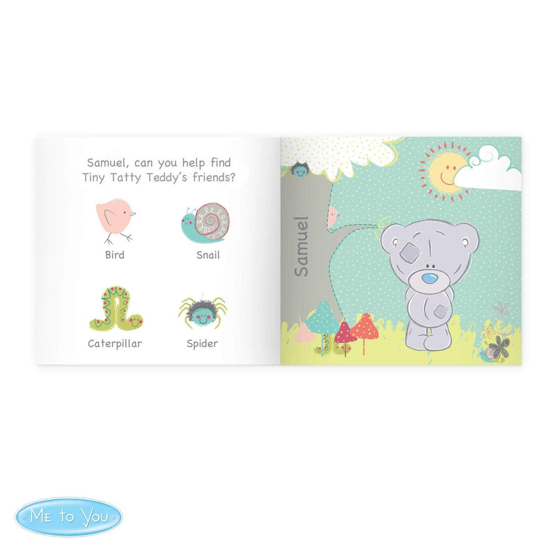 Personalised Memento Books Personalised Tiny Tatty Teddy Learning Adventure Book