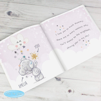 Personalised Memento Books Personalised Tiny Tatty Teddy Mummy You're A Star, Poem Book