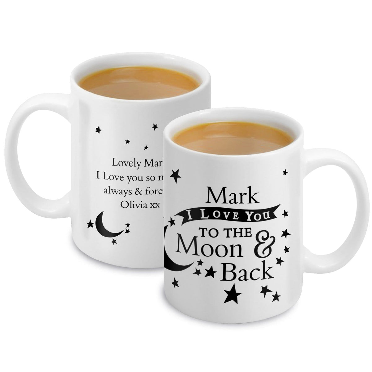 Personalised Memento Mugs Personalised To the Moon and Back... Mug