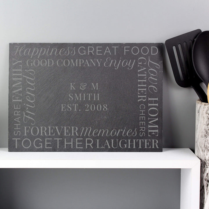 Personalised Memento Slate Personalised &