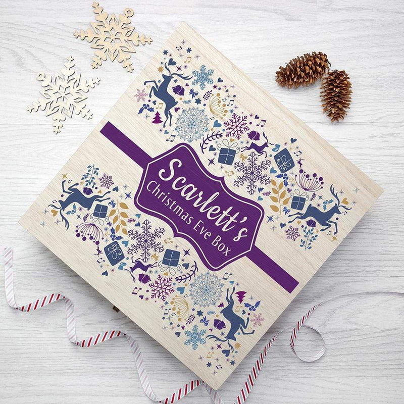 Treat Personalised Traditional Christmas Eve Box