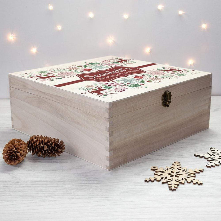 Treat Personalised Traditional Christmas Eve Box