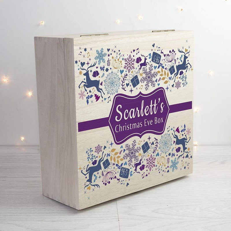 Treat Personalised Traditional Christmas Eve Box