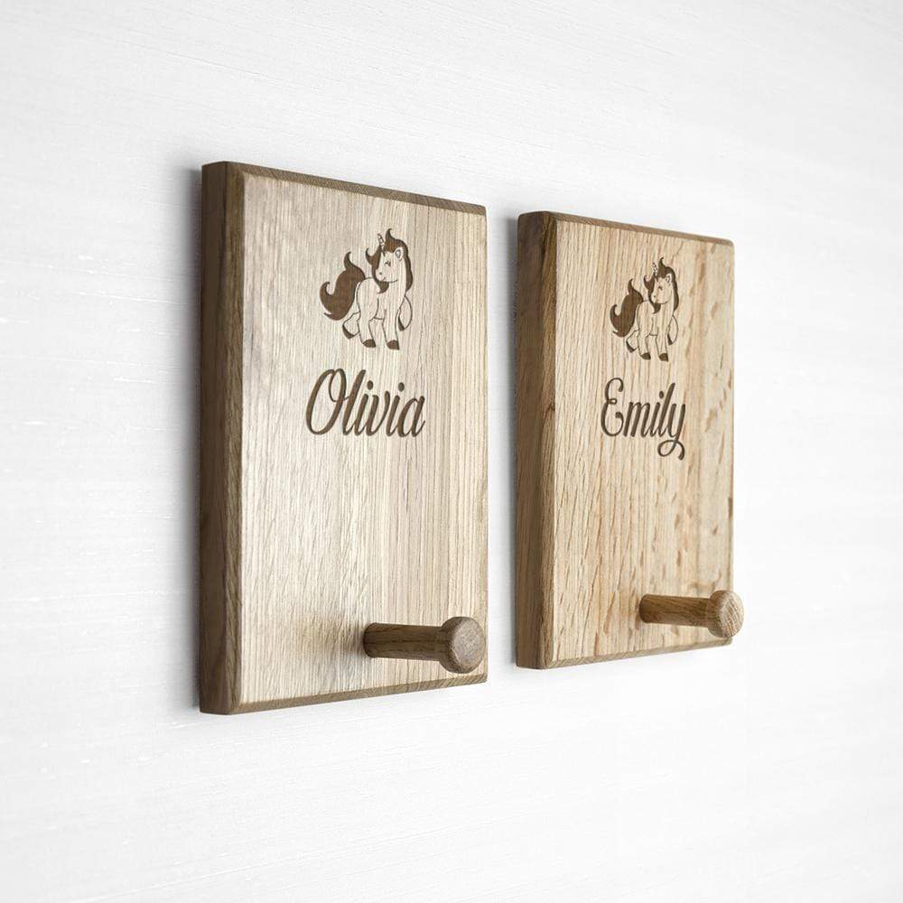 Treat Personalised Unicorn Peg Hook