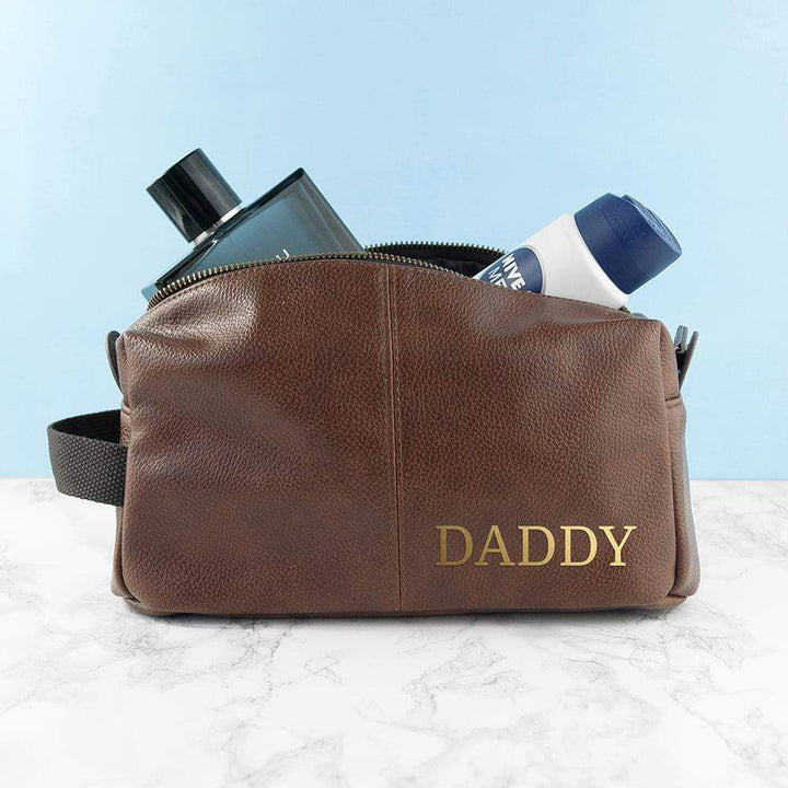 Treat Personalised Vintage Style Wash Bag