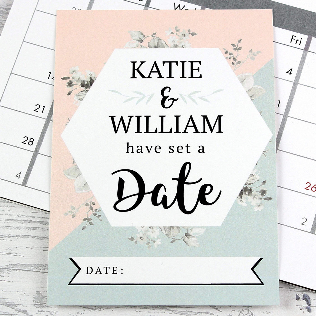 Personalised Memento Greetings Cards Personalised Wedding Cards For Milestone Moments