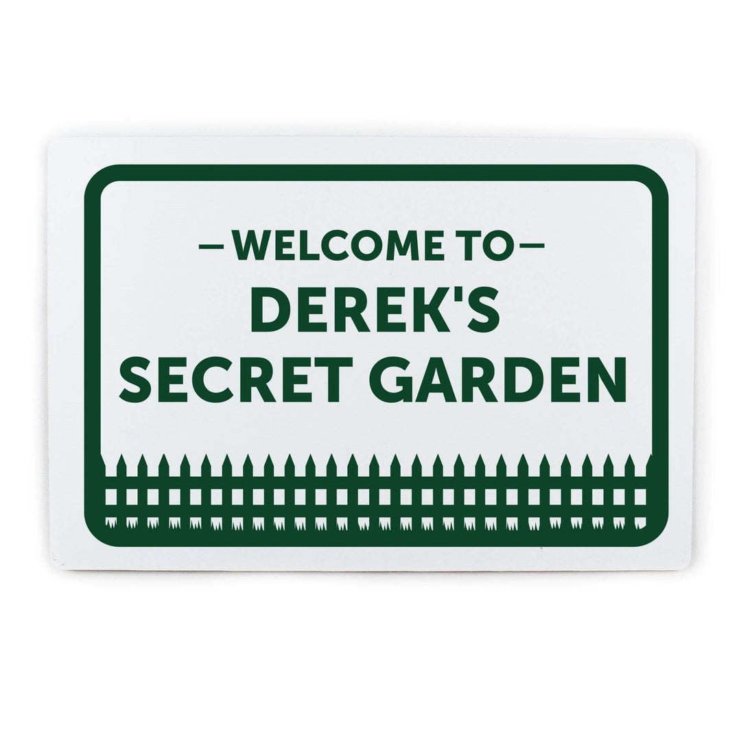 Personalised Memento Hanging Decorations &amp; Signs Personalised Welcome To Sign