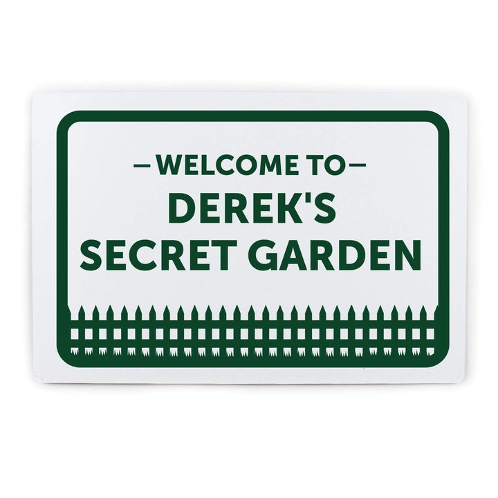Personalised Memento Hanging Decorations &amp; Signs Personalised Welcome To Sign