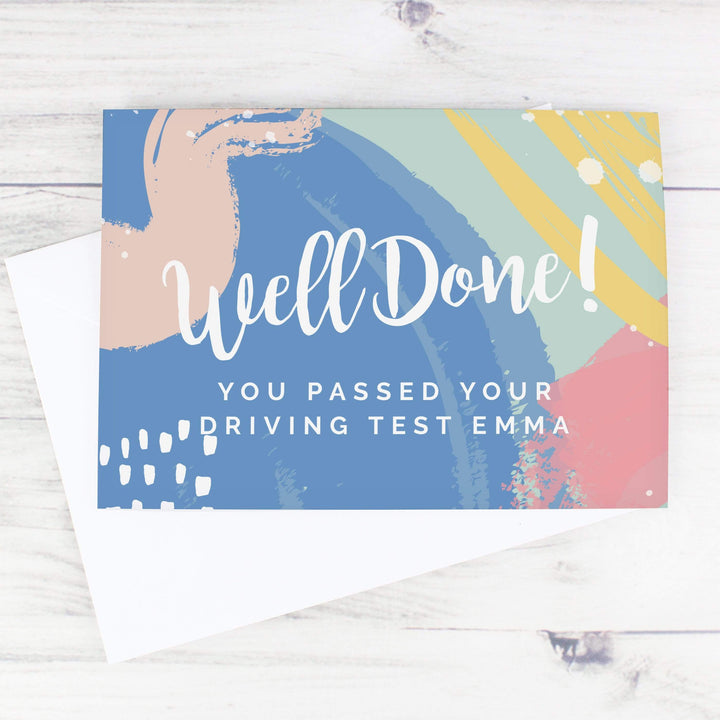 Personalised Memento Greetings Cards Personalised Well Done! Card