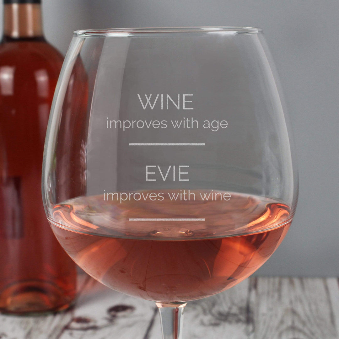 Personalised Memento Glasses &amp; Barware Personalised &