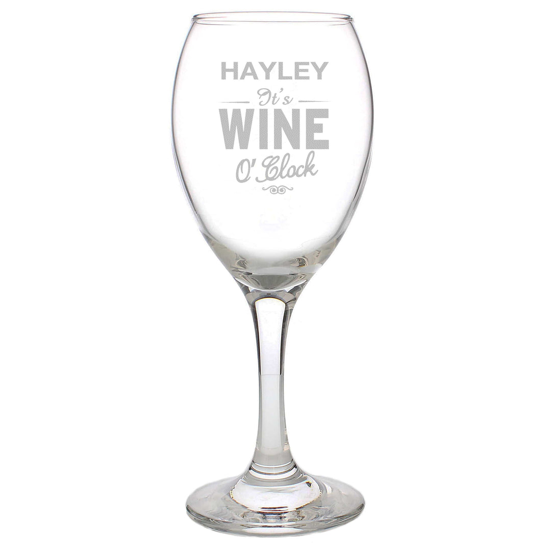 Personalised Memento Glasses &amp; Barware Personalised Wine O&