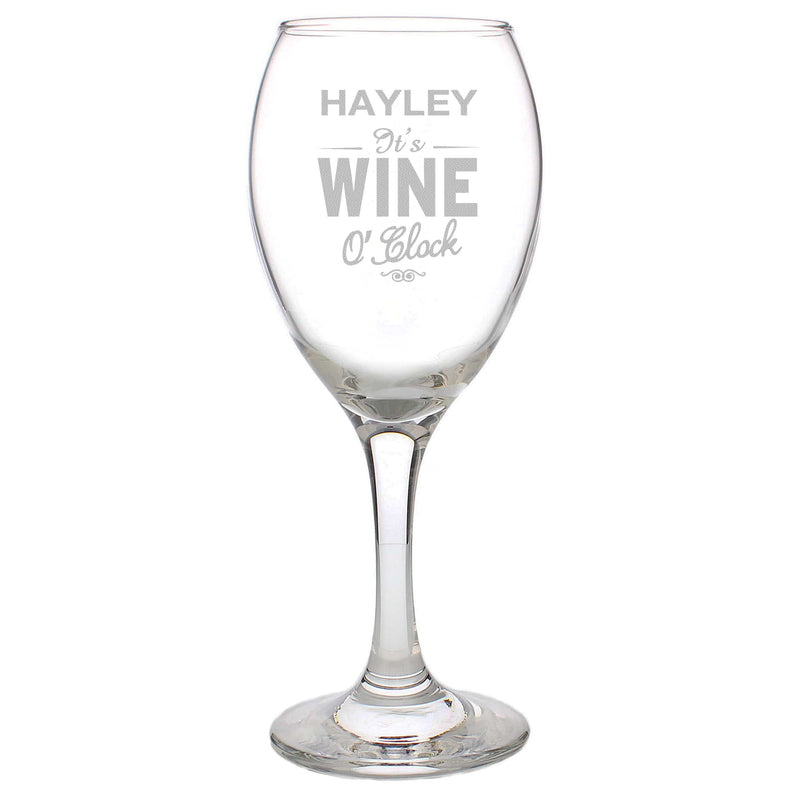 Personalised Memento Glasses & Barware Personalised Wine O&