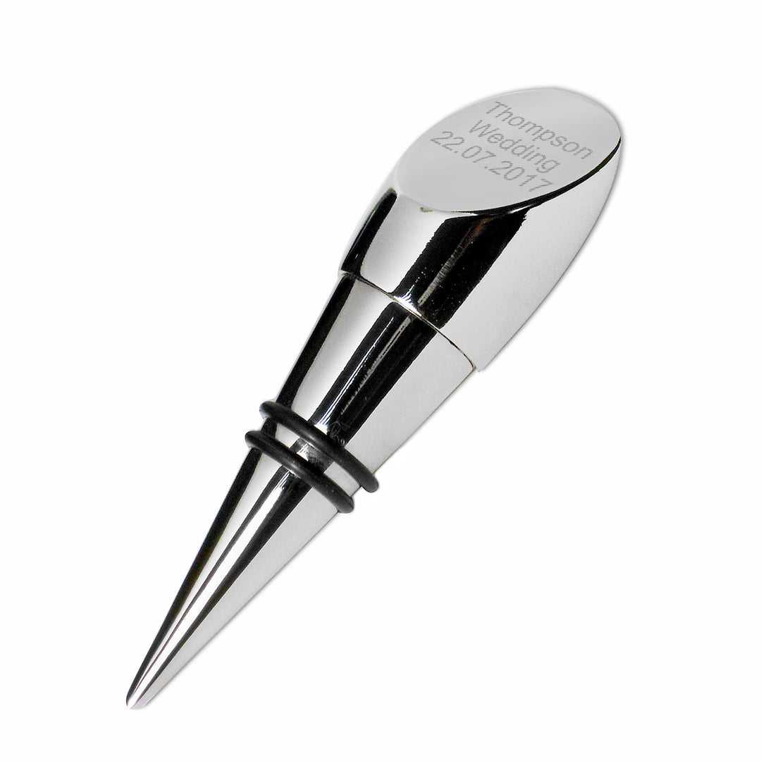 Personalised Memento Glasses &amp; Barware Personalised Wine Stopper