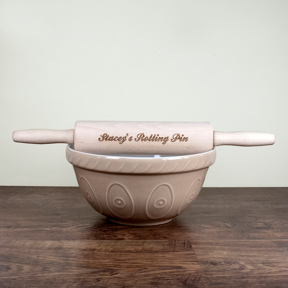 Personalised Wooden Rolling Pin