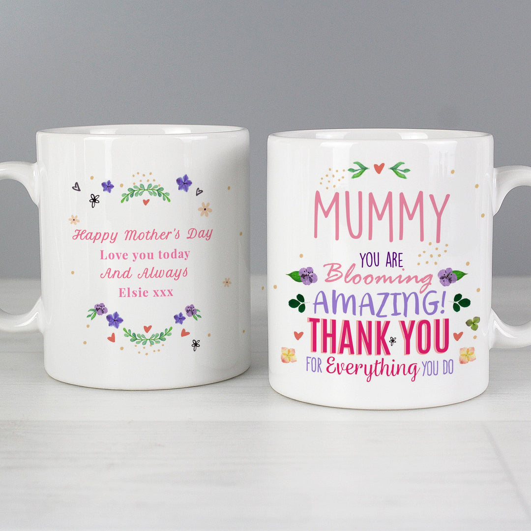 Personalised Memento Personalised You Are Blooming Amazing Mug
