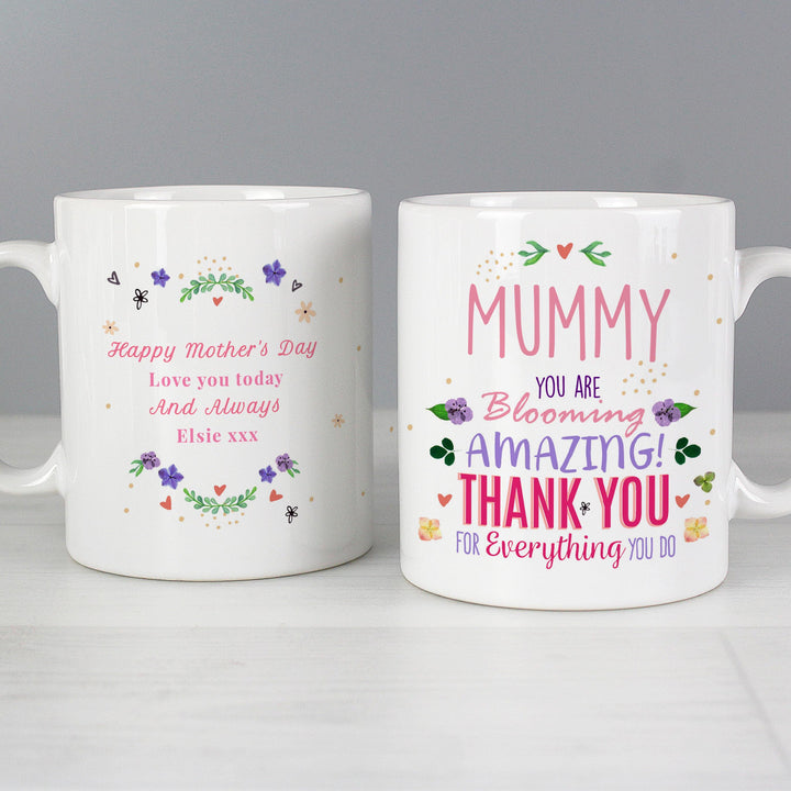 Personalised Memento Personalised You Are Blooming Amazing Mug