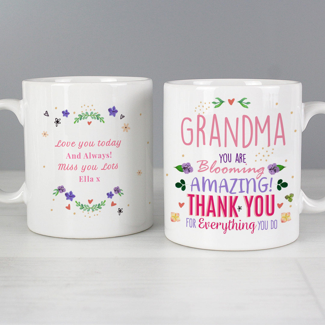 Personalised Memento Personalised You Are Blooming Amazing Mug