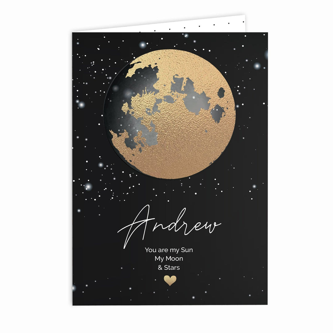 Personalised Memento Greetings Cards Personalised You Are My Sun My Moon Card