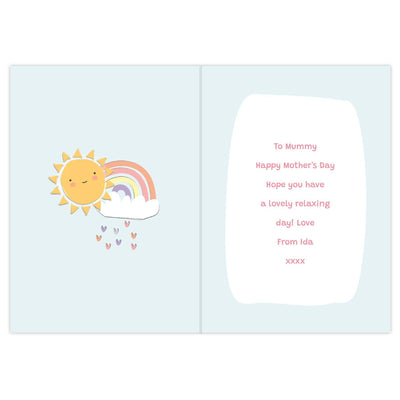 Personalised Memento Personalised You Are My Sunshine Card