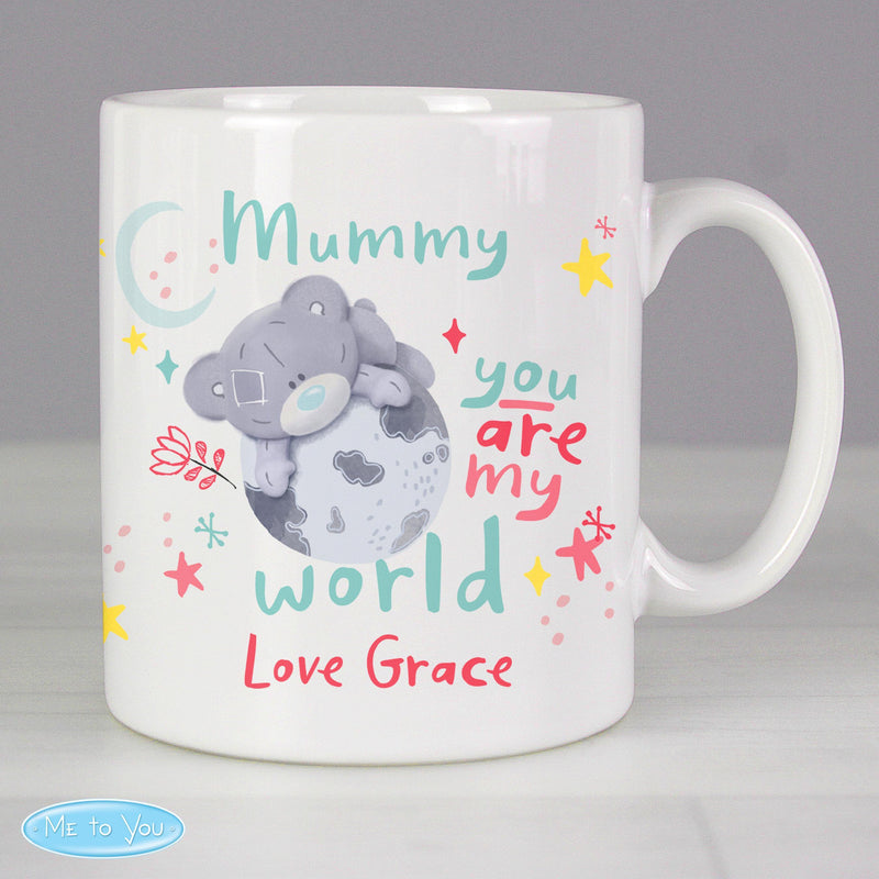 Personalised Memento Personalised You Are My World Me To You Mug
