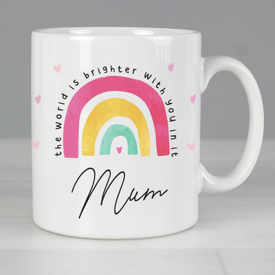 Personalised Memento Personalised You Make The World Brighter Mug