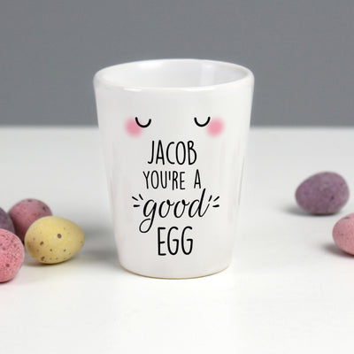 Personalised Memento Personalised You're A Good Egg Cup