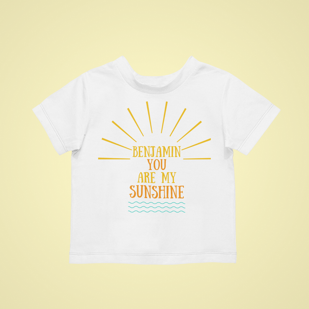 The Little Personal Shop Babygrows Personalised Your My Sunshine Babygrow
